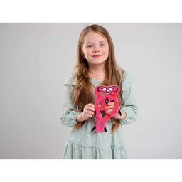 Мягкая игрушка Монстр, розовый - Milo toys фото 4
