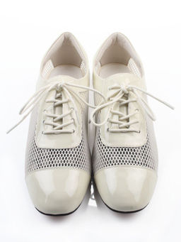 03-H17C-30NX LT. BEIGE Полуботинки женские (натуральная кожа)