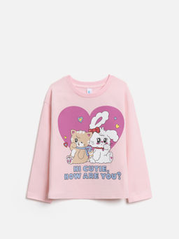 ACOOLA / Джемпер детский для девочек Inga розовый  фото 3