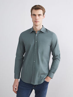 Regular Fit Uzun Kollu Oxford Erkek G?mlek