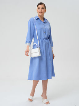 Платье с рукавом 3/4