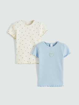 Bask?l? K?z ?ocuk Fitilli Ti??rt 2li