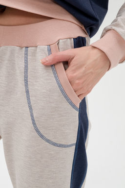 Костюм женский из футера Гамми индиго - Амадэль фото 21