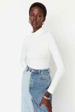 TRENDYOLMILLA Siyah Bal?kc? Yaka C?tc?tl? Orme Body TWOAW21BD0008 фото 17