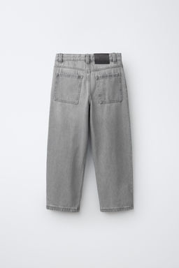 DENIM BAGGY RELAXED / Gris - Zara фото 2