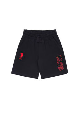 U. S. Polo Assn Детские черные вязаные шорты