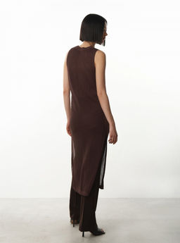 Conso/KDL 230786 - brown Платье женское  фото 7