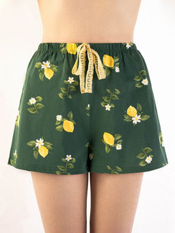 Пижама Indefini 5059TBP желтый хлопок фото 7