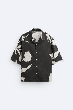 FLORAL PRINT SHIRT - Zara фото 7