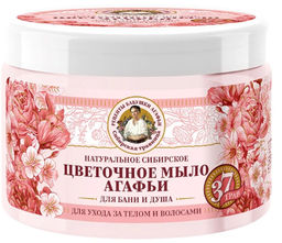 РБА Сибирская Травница натуральное сибирское Цветочное мыло Агафьи (300мл).6
