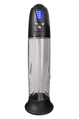 Автоматическая помпа для пениса Sexus men Expert Thorin для мастурбации, ABS-пластик, черная, 32 см