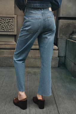 Z1975 STRAIGHT-LEG HIGH-WAIST JEANS - Zara фото 3