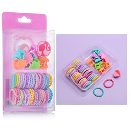Набор резинок/заколок для волос "Клубнички" 60 предметов