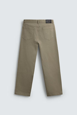 PANTAL?N STRAIGHT FIT / Khaki claro - Zara фото 7