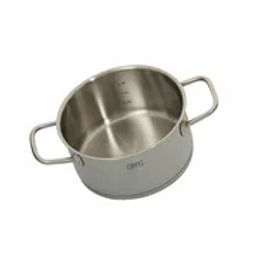 2697 GIPFEL Кастрюля CAPELLA 2л/18х9см, нержавеющая сталь 18/10, стеклянная крышка. Толщина: 0,6 мм - Werner фото 3