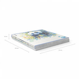 Цена за 10 шт. Тетрадь школьная ученическая ErichKrause Flower Panda, 24 листа, линейка (в плёнке по 10 шт.)_MIX-PACK фото 11