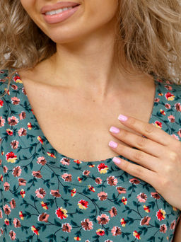 824 Платье "хаки"