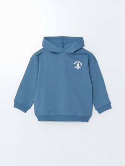 Kap??onlu Erkek ?ocuk Kal?n Sweatshirt