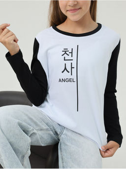 Лонгслив Ангел Детский Чер-Бел - София фото 11