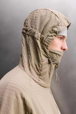 SUDADERA T?CNICA COMBINADO POLAR / Tostado - Zara фото 5