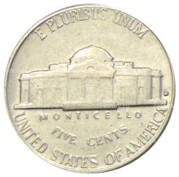 5 центов 1961 года D США