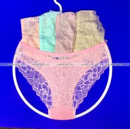 Цена за 5 шт. Трусы женские Турция кружевная попа арт. 83004 (84004) 3XL (50-52) - For you фото 8