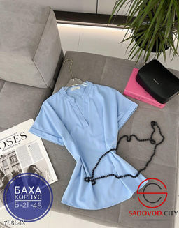 Блузка с коротким рукавом женская