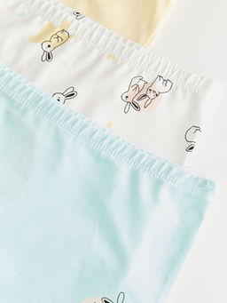 Bask?l? K?z ?ocuk Boxer 3l? - Waikiki фото 3