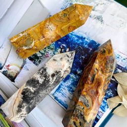 Кристалл из Агата океанического