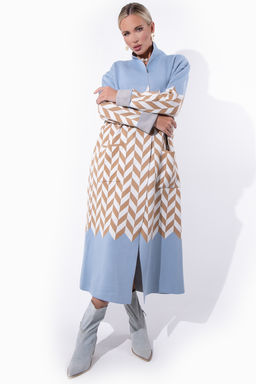 Кардиган Будь эксклюзивной! (небо) - Эльза фото 9