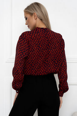 Блуза Open Style 6319 красный