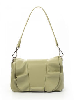 LACCOMA сумка АУ4497-зеленый натуральная кожа хлопок