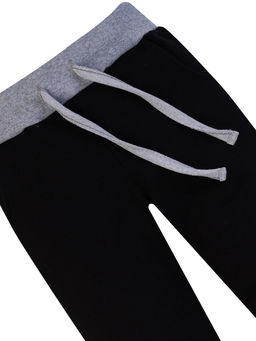 Брюки детские черные на поясе