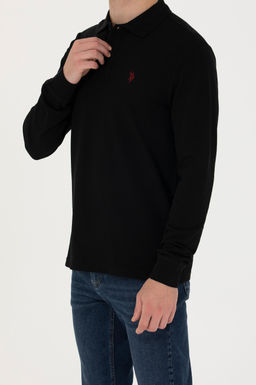 U. S. Polo Assn / Мужской черный базовый свитшот - U.s. polo assn фото 20