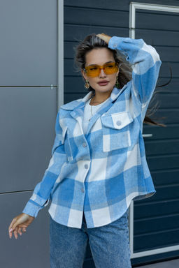 Рубашка женская в клетку РЖК-01