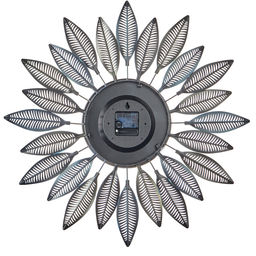 Часы настенные интерьерные «Вемен», серия: Ажур, дискретный ход, d=60 см, циферблат d=22 см, от батарейки 1хАА