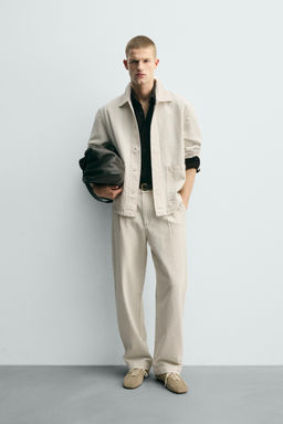 PANTAL?N CHINO RAYA DIPLOM?TICA RELAXED FIT / Crudo