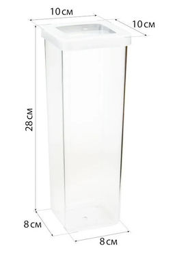 Емкость д/сыпучих продуктов 1,9 л, арт. М1294