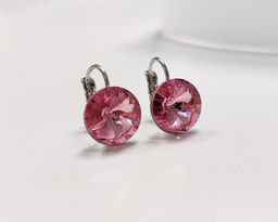 Серьги с кристаллами Swarovski