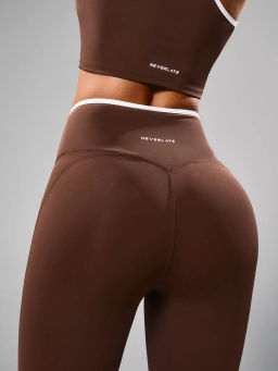 Спортивные леггинсы с перекрестным поясом - NEVERLATE фото 2