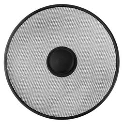 Блэк Крышка-сито Брызгоулавливатель д21см, металл/окрашенный, цвет - черный, ручка-кнопка пластмассовая, в п/эт пакете (Китай)
