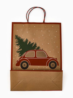 Набор подарочных пакетов «Подарок», 3 шт., 26×30×9 см, 31×40×11.5 см, 18×23×10 см