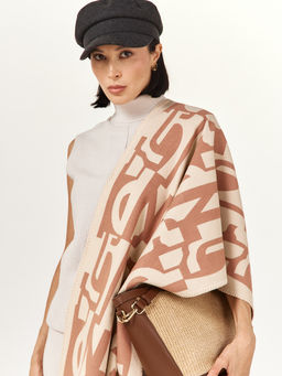 в составе ШЕРСТЬ  и КАШЕМИР Большой, мягкий, теплый  двусторонний палантин - Tantino фото 4