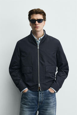 SOBRECAMISA T?CNICA WATER REPELLENT / Azul - Zara фото 2