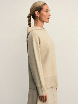 Джемпер с капюшоном / Zarina  фото 4