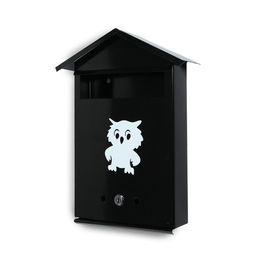 Ящик почтовый с замком, вертикальный, Домик, чёрный - Simaland фото 5