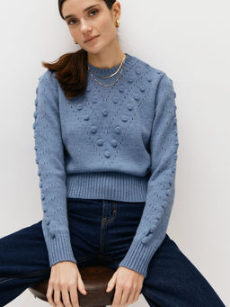 Джемпер 121.070115/голубой - Seven senses фото 22