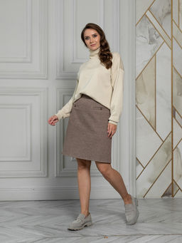 юбка расклешенная в составе шерсть - Трика фото 3