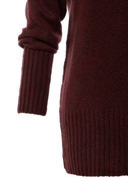 Bordo Genis Kal?p Yumusak Dokulu Basic Triko Kazak TWOAW23KZ00490 - Trendyolmilla фото 6