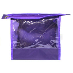 Косметичка "Спорт" (20 х 20 х h7) 420 D, Фиолетовая